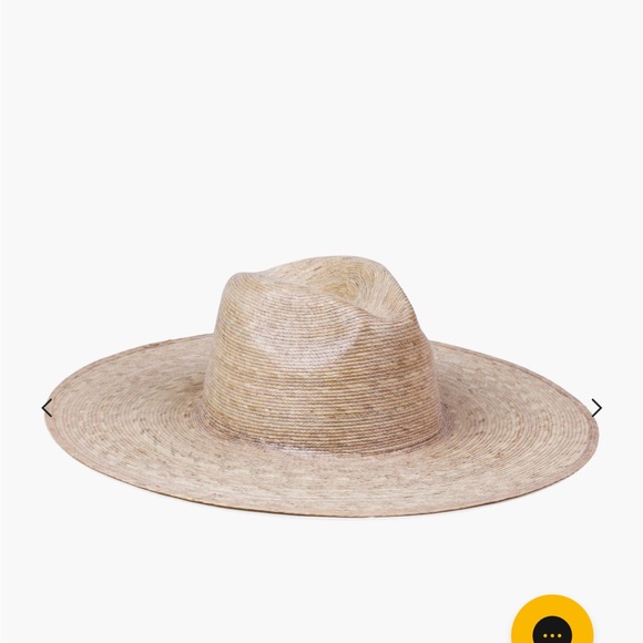 Lack of colors Palma wide fedora hat. Woven hat for vacation. - Picture 8 of 9